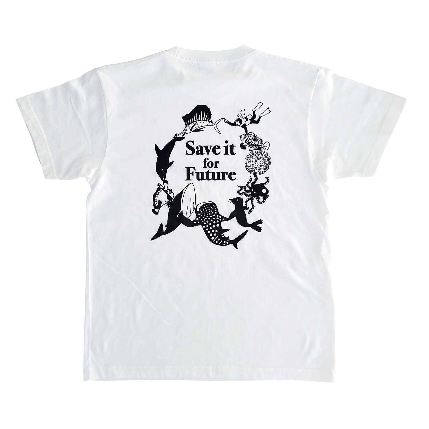 Tシャツ-Save It for Future