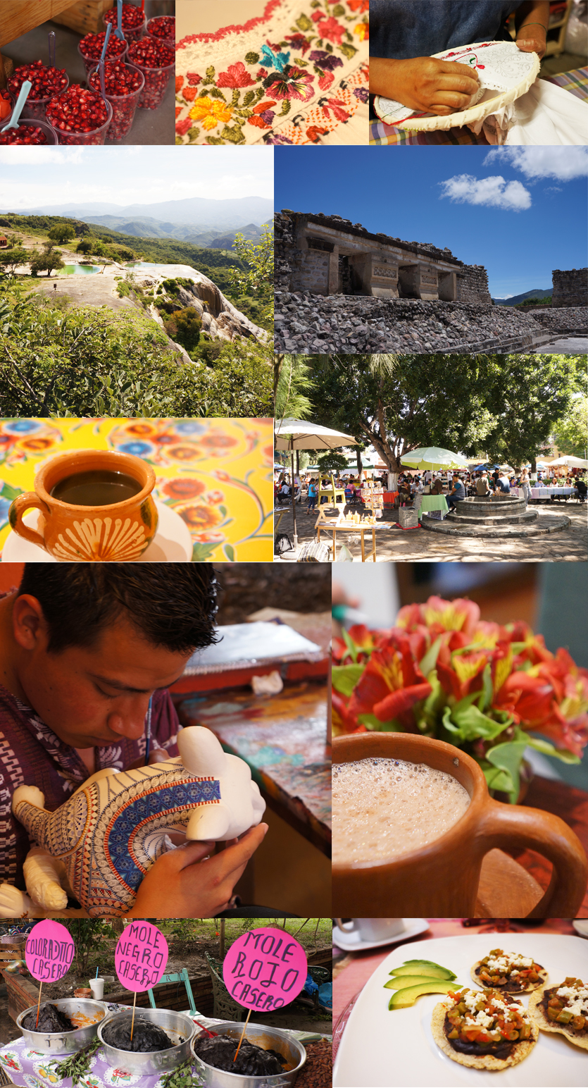 オアハカは豊かな文化と歴史あるメキシコの街コロニアル建築の街並みと先住民族による伝統的な生活が特徴。