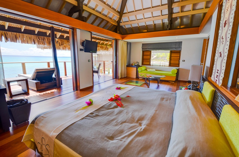 ★タヒチ／ランギロア★憧れのキアオラリゾートに宿泊！！